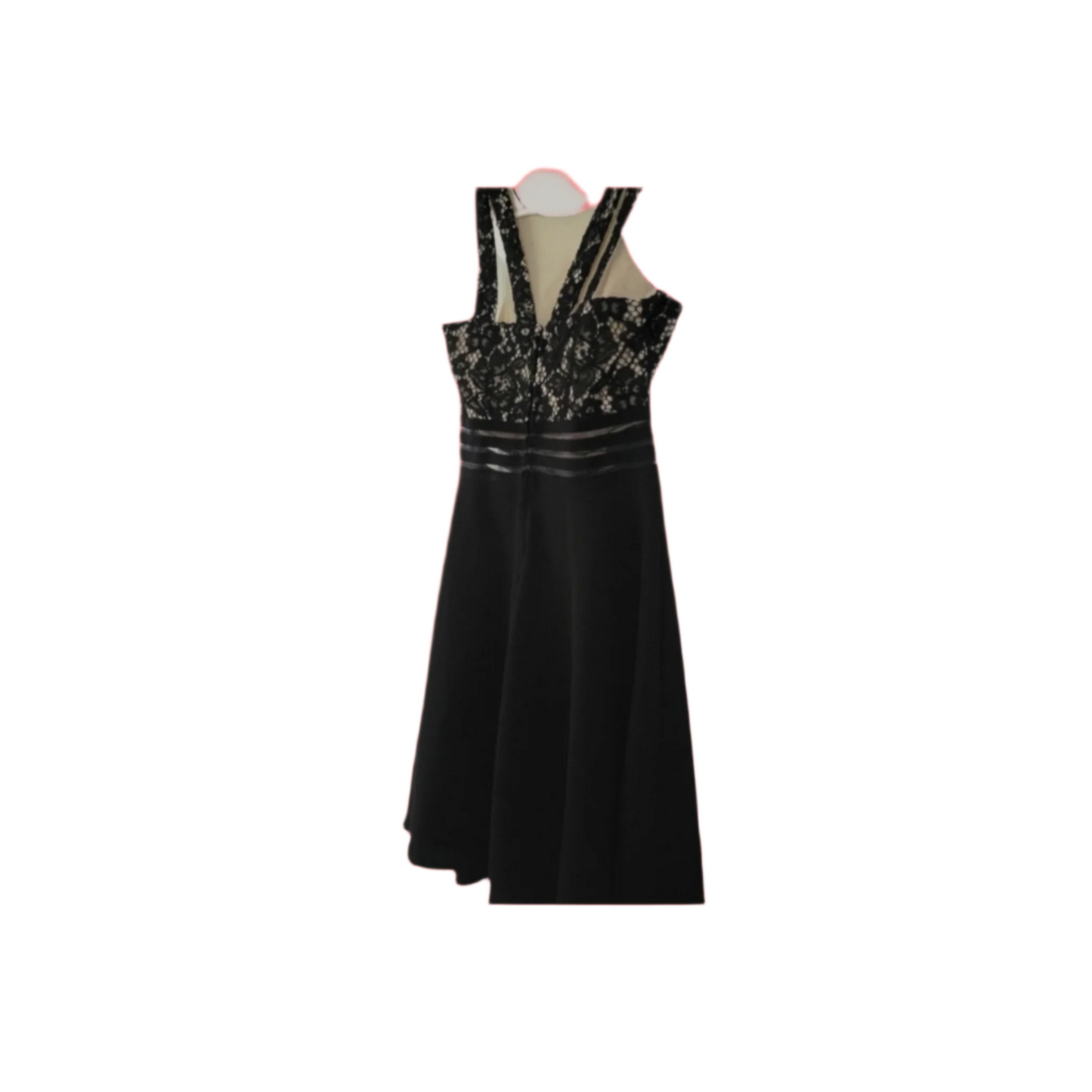 EUC Black Lulus Strappy Sleeveless Skate Dress
