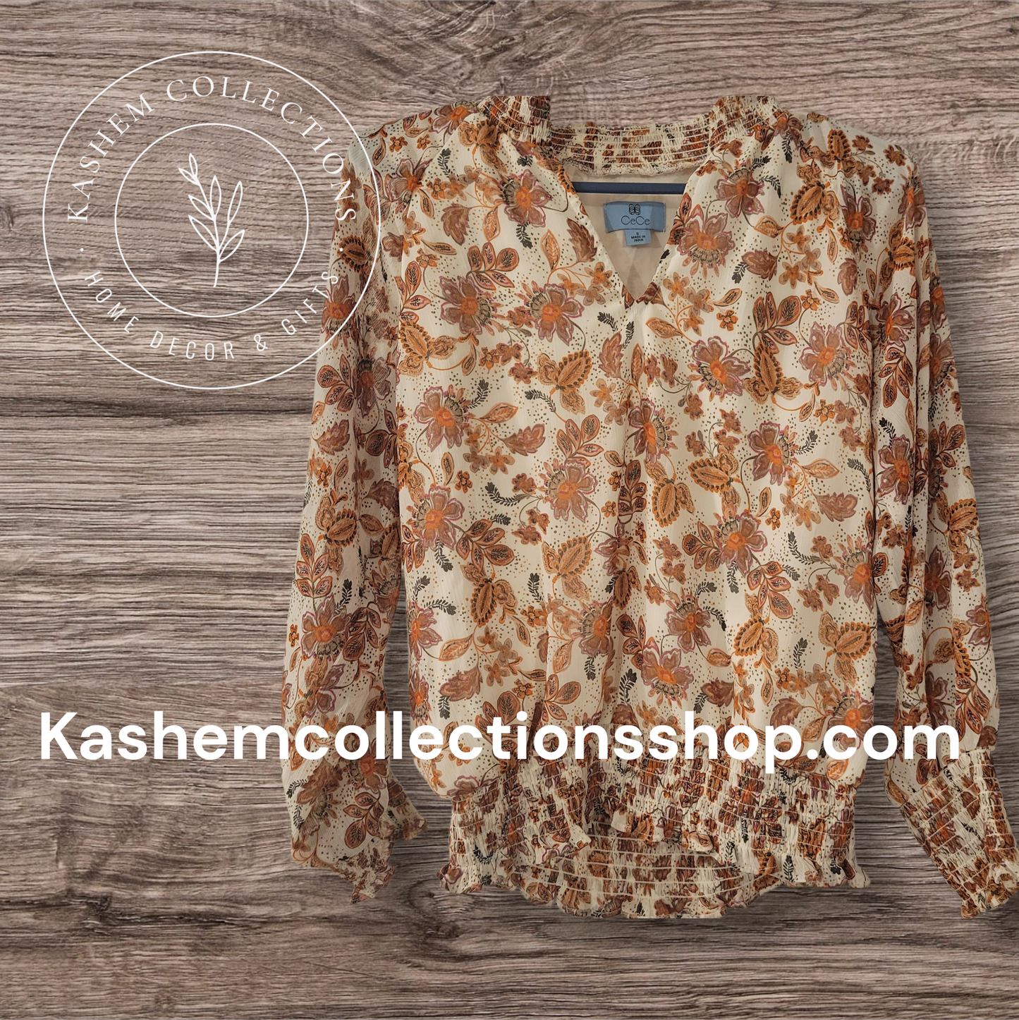 Excellent Condition Long Sleeve Blouse -Small