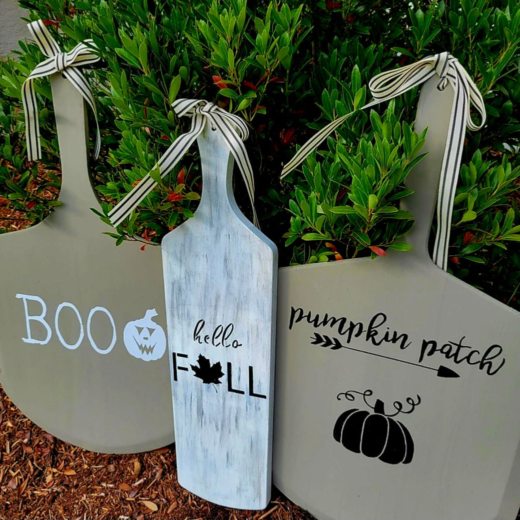 BOO -Wooden Sign