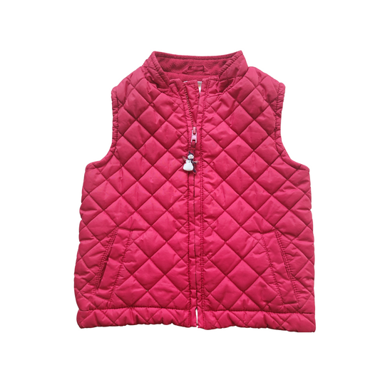 EUC Gymboree 2T-3T Quilted Vest