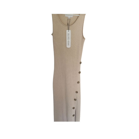 NWT Olive & Oak Sleeveless Fitted Dress XS