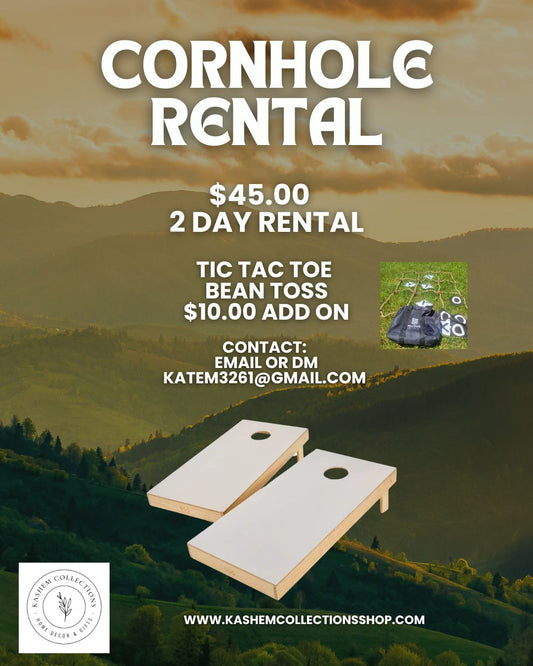 CORNHOLE RENTAL